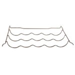 Etag�re porte bouteilles m�tal d'origine r�frig�rateur cong�lateur (c00264269 ariston hotpoint indesit) ...