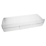 Etag�re - smeg - bac � l�gumes - blanc - compatible avec plusieurs mod�les de r�frig�rateurs