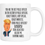 Vous etes le meilleur policier de l?histoire . - mug - tasse drle de policier - cadeau de policier - ...