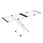 Etendoir � linge extensible en acier de 20 m avec roues