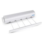 Etendoir � linge r�tractable, compact et portable, � fixer au mur, pour l'int�rieur ou l'ext�rieur (5 ...