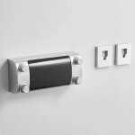 Etendoir � linge r�tractable, double �tendoir � linge r�tractable, pour petits jardins et terrasses