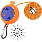 Etendoir  linge de voyage compact et portable avec cordons en nylon durables - idal pour une utilisation ...