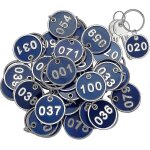 Etiquettes numérotées anjetan, 100 pièces, numéros 001 - 100, etiquettes numérotées pour la classification, ... Etiquettes numérotées anjetan, 100 pièces, numéros 001 - 100, etiquettes numérotées pour la classification, ...