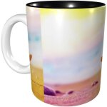 Etoiles de mer avec des lunettes jaunes tasses a cafe tasse en ceramique de 11 oz pour le bureau et la ... Etoiles de mer avec des lunettes jaunes tasses a cafe tasse en ceramique de 11 oz pour le bureau et la ...
