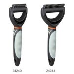 Etrille universelle, chats / petits chiens, 5 � 18 cm, gris - 24241