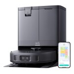 Eufy x10 pro omni aspirateur robot avec station, 8 000 pa, lavage et schage automatique des patins de ...