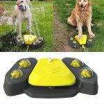 Evago chien fontaine d'eau potable ext�rieure etape sur chien arroseur jouet facile patte activ� distributeur ...