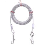 Evago dog leash 3 / 5 / 10m c�ble pour chien jusqu'� 60kg, c�ble de laisse pour chien en fil d'acier ...