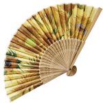 Eventail d�coratif et utilitaire tournesols - van gogh