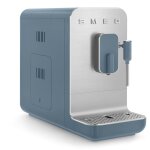 Machine � caf� automatique smeg collezione bcc12blmeu avec broyeur � grains int�gr� - bleu orage