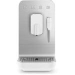 Machine � caf� automatique smeg collezione bcc12whmeu avec broyeur � grains int�gr� - blanc