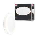 Ext 230v plafonnier circula 14w 1800lm 3000k d�tect. mvt ip44 blanc