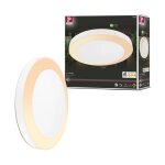 Ext 230v plafonnier circula 14w 1800lm tunwarm d�tect. mvt zb ip44 blanc