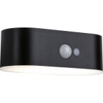 Ext solaire applique adya 2, 5w 300lm 3000k d�tect mouv ip44 anthracite