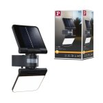 Ext solaire lesla 12, 5w 1600lm 3000k d�tecteur mvt anthracite ip65