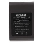 Extensilo batterie compatible avec dyson dc43, dc43h animalpro, dc35 multi floor aspirateur - type a ... Extensilo batterie compatible avec dyson dc43, dc43h animalpro, dc35 multi floor aspirateur - type a ...