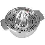 Extracteur de jus de citron et d'orange manuel en acier inoxydable, petit et portable