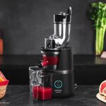 Extracteur de jus electrique 150w noir gris Extracteur de jus electrique 150w noir gris
