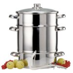 Extracteur de jus en inox 26 cm