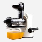 Extracteur de jus manuel - extracteur de jus multifonction portable pomme orange herbe de bl, blanc ...