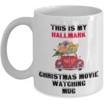 F�te de no�l vacances hallmark films mug cadeaux pour mari femme femmes hommes maman papa fils fille ...