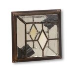 Califa grand plafonnier vieil or / beis 2xe27 (11x29x29cm)