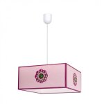 Fab 117293500 petalo 1xe27 rose pendentif regx35x35