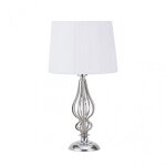 Fab 137671020 cebrano desktop 1xe27 chrome c / pantalon blanc 30x30x55 cm