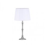 Fab 138271020 oregon 1xe27 plateau de table chrome c / pantalon blanc 49x25x25 cm