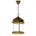 Fab 2 963 - ambre pendentif 4 faces 1 l. ambre / cuir regx18x18