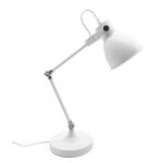 Fabrilamp 162171001 igor 1xe14 lampe de bureau blanche 50x15x35 cm articul�e