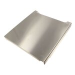 Faade porte inox d'origine lave - vaisselle (c00387539 488000387539 bauknecht ignis privileg whirlpool ...