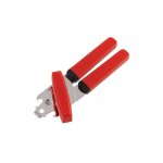 Fackelmann 09141 ouvre boite, ouvre boite de conserve, ouvre bouteille 3 en 1, accessoires pour gaucher, ...