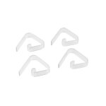 Fackelmann 14461 lot de 4 pinces a nappe ext�rieure, pince nappe ajustable, pince nappe, attache nappe, ...