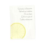 Fackelmann 236523 lot de 30 rince - doigts, lingettes rince doigts, senteur citron, lave - mains, papier, ...