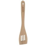 Fackelmann 31042 spatule de cuisine ajour�e, spatule en bois, ustensile de cuisine, bois, 30 cm x 6 cm ...