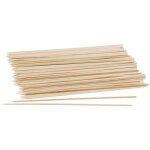 Fackelmann 31245 lot de 50 brochettes en bois certifi� fsc, pics a grillades et barbecues ecoresponsables, ...