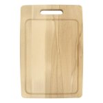 Fackelmann 3181250 planche a d�couper rectangle avec rainure, planche a d�couper, planche de cuisine, ...