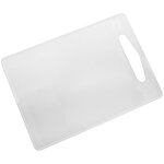 Fackelmann 39015 planche a d�couper transparente, planche rectangulaire avec trou de suspension, ustensile ...