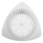 Fackelmann 42269 egouttoir pour boites de conserve, filtre a egoutter, blanc, plastique, 13, 3x3cm