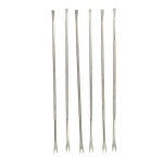 Fackelmann 43776 lot de 6 fourchettes a crustacs, 6 fourchettes a crustacs, curettes pour fruits de ...