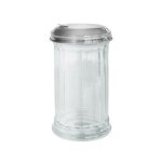 Fackelmann 46893 saupoudreuse sucre, saupoudreuse sucre glace, bocal epices, rangement epices cuisine, ...
