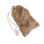 Fackelmann 47057 grand sac a l�gumes r�utilisable en jute, sac a l�gumes, sac a provisions, sac de courses, ...