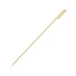 Fackelmann 50866 lot de 50 pics a brochettes en bois 25 cm, piques en bois, piques a brochettes, pics ...