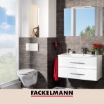 Fackelmann 86752 porte papier toilette mural, porte papier toilette, porte rouleau papier toilette, derouleur ...