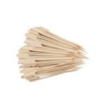 Fackelmann 9902850 lot de 100 pics a brochette en bois, pic a brochette, pic en bois, ustensile de barbecue, ...