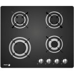 Fagor fag3640n table de cuisson au gaz noir - 4 foyers