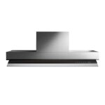 Falmec hotte encastrable built - in virgola touch (inox 90 cm - acier et verre) Falmec hotte encastrable built - in virgola touch (inox 90 cm - acier et verre)