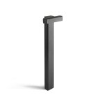 Faro balic borne lumineuse led noire ip65